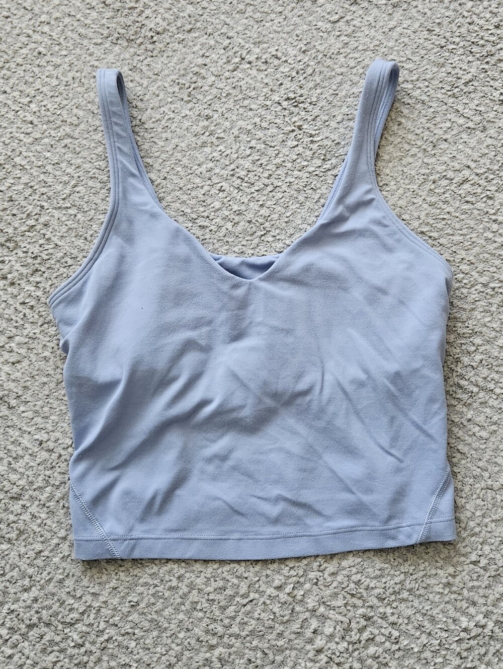 LULULEMON Align Tank Blue Linen Nulu 2021 Size 4
